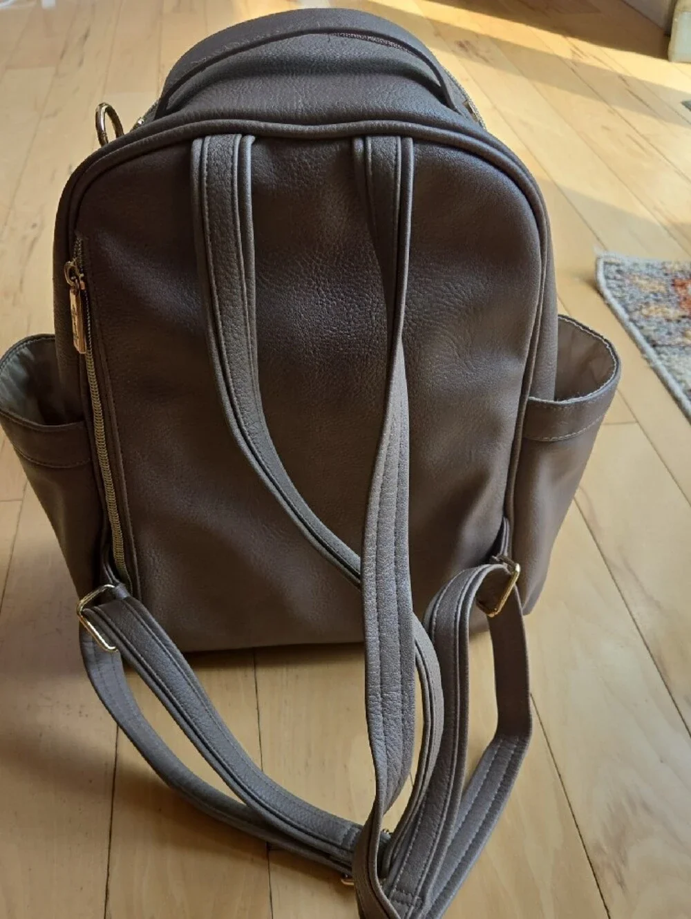 Itzy Ritzy Brown Mini Diaper Bag